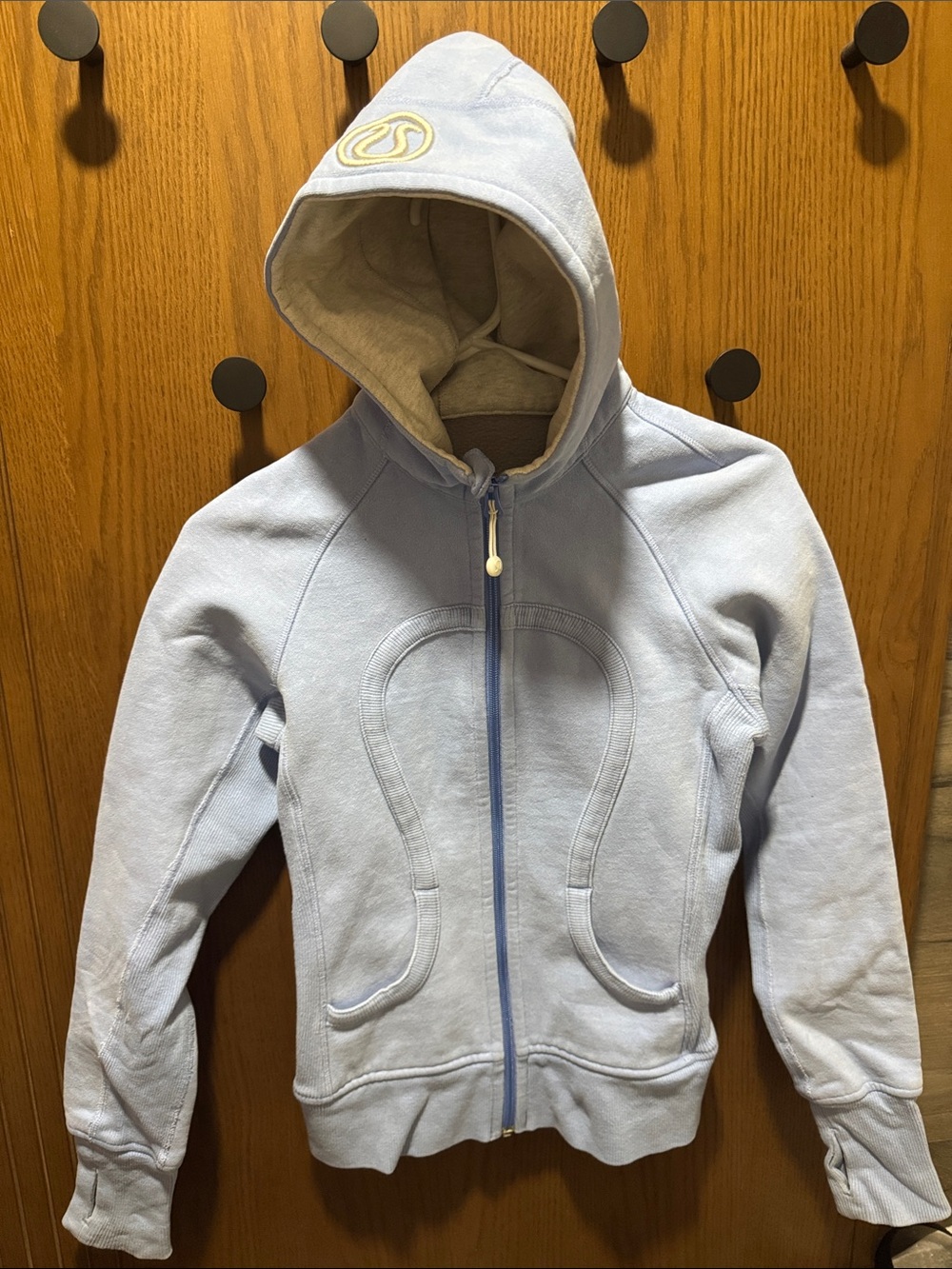 lululemon athletica Light Blue Kids Zip Hoodie